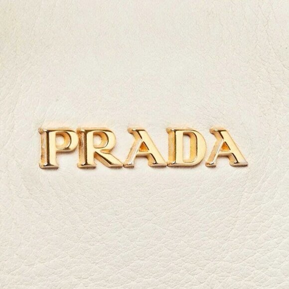 Prada Talco Cervo Leather Large Shopping Tote Bag - Picture 8 of 11